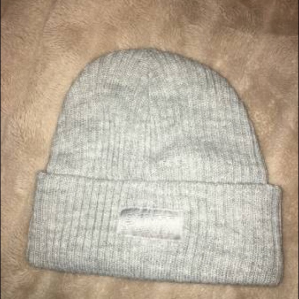 Grey Victoria’s Secret hat
